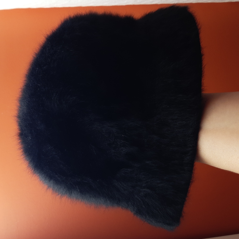 VINTAGE KANGOL Angora Bucket Hat